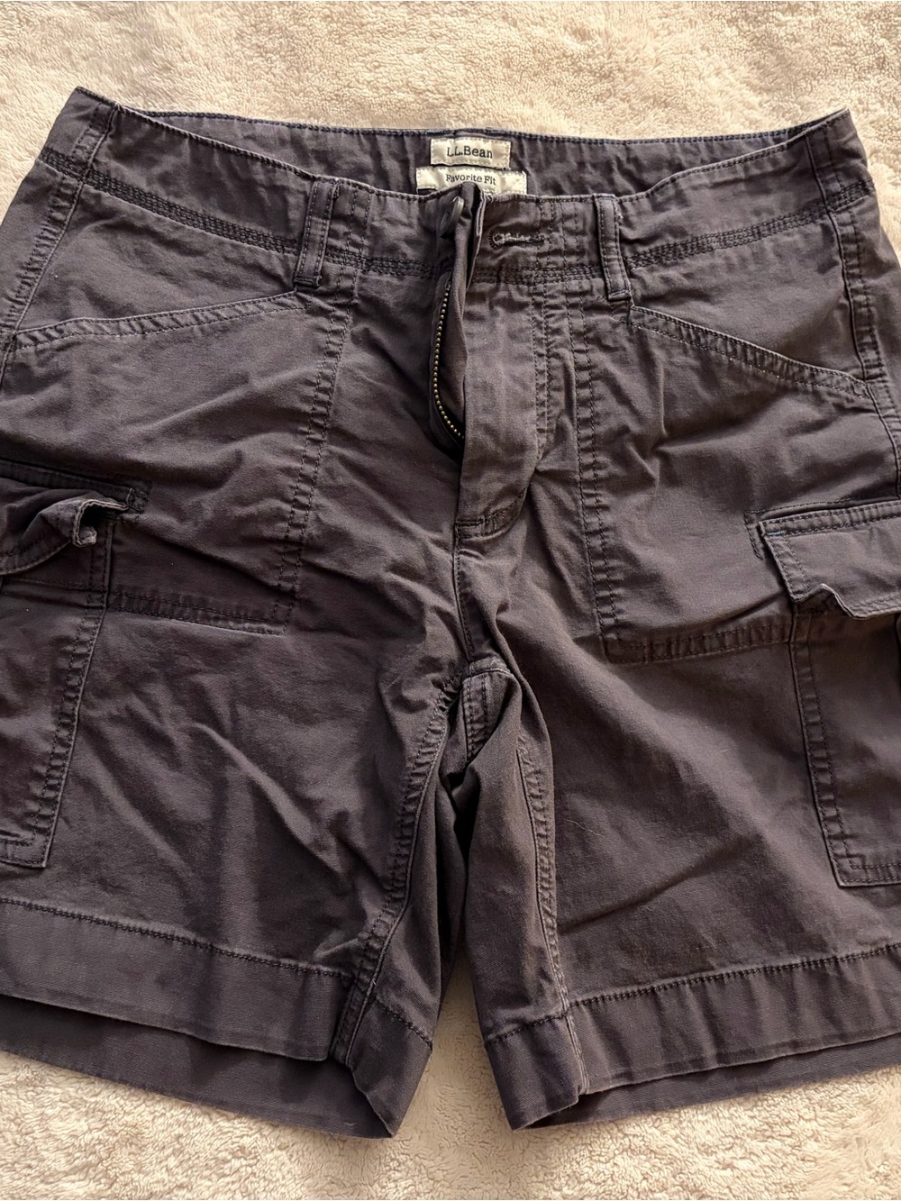 L.L. Bean Women’s Dark Gray Cargo Shorts